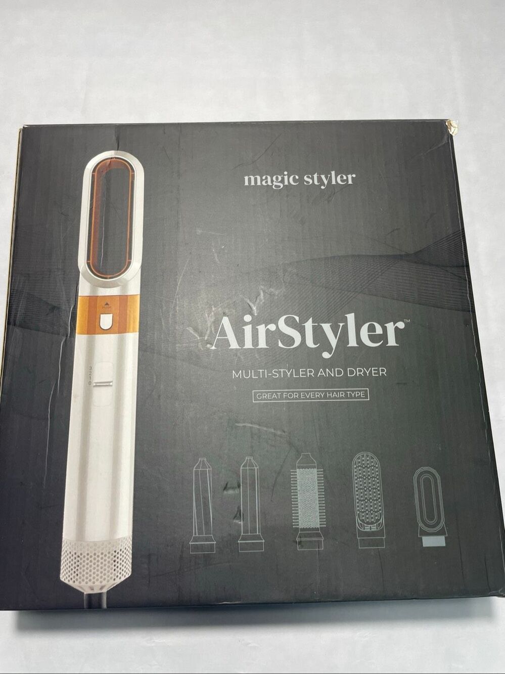 Magic Styler AirStyler 5-in-1 Multi-Styler & Dryer – White/Gold - Picture 3 of 4